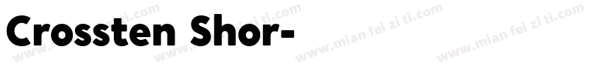 Crossten Shor字体转换